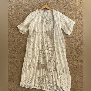 White Lace Kimono END OF SUMMER SALE👙🏖🌴